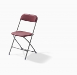 Foldingchair Budget Grey/bordeaux Foldingchair Budget Grey/bordeaux